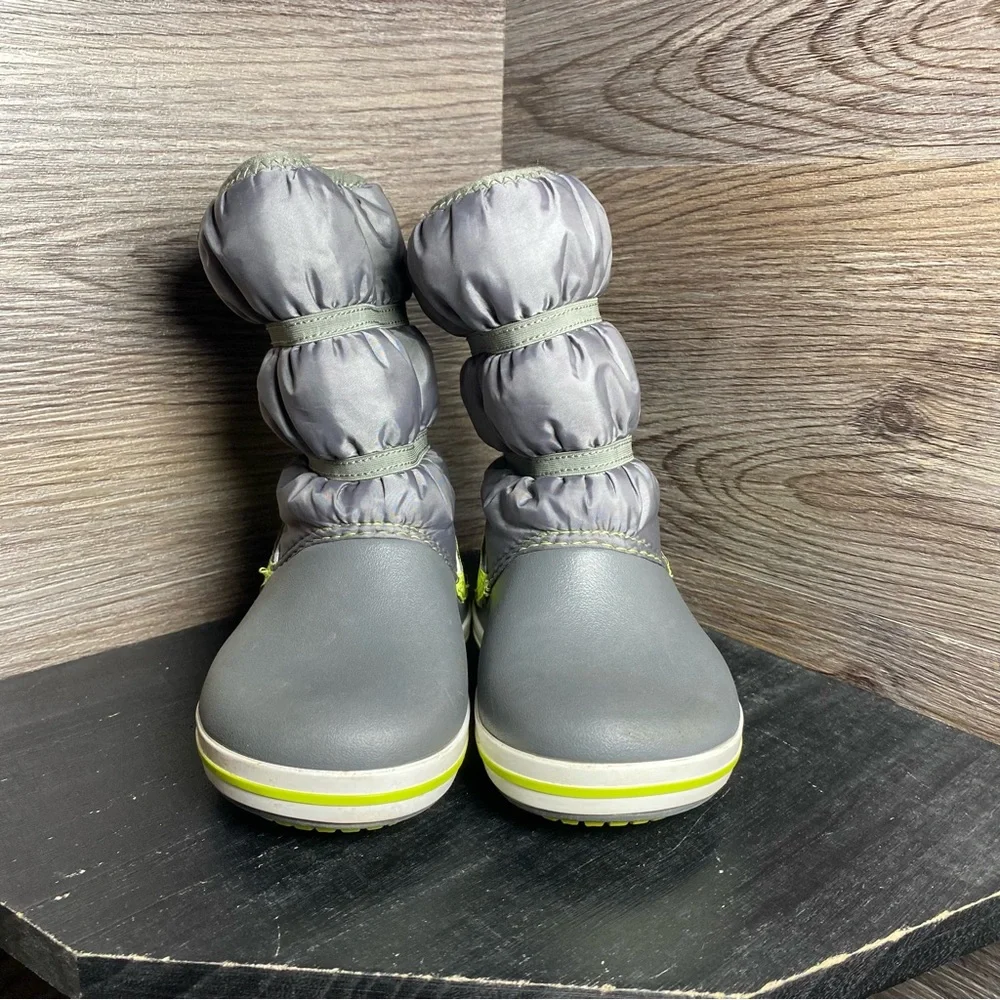 Crocs crocband winter insulated boots grey green - Picture 2 of 6